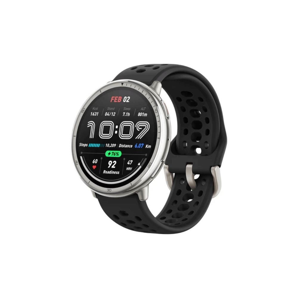 สมาร์ทวอทช์ AMAZFIT ACTIVE 2 หน้าจอ 1.32" AMOLED สี BLACK SPORT